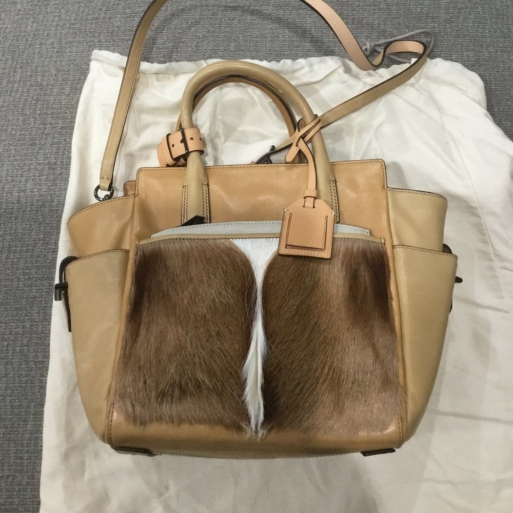 Reed Krakoff for Coach springbok fur Bag New $1600.00 - Picture 2 of 5